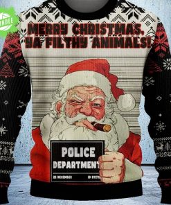Santa’s Mugshot Christmas Ugly Sweat