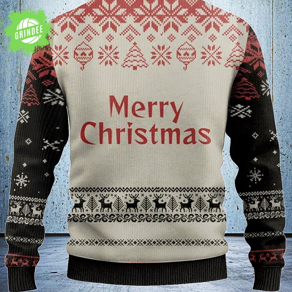 Santa’s Mugshot Christmas Ugly Sweat Santa’s Mugshot Christmas Ugly Sweat