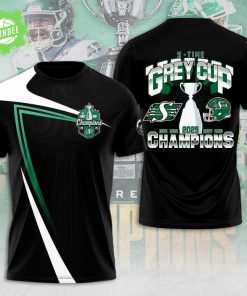 Saskatchewan Roughriders 2025 Grey Cup Champions 3D Apparel
