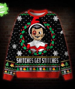 Snitches Get Stitches Vintage Ugly Sweatshirt