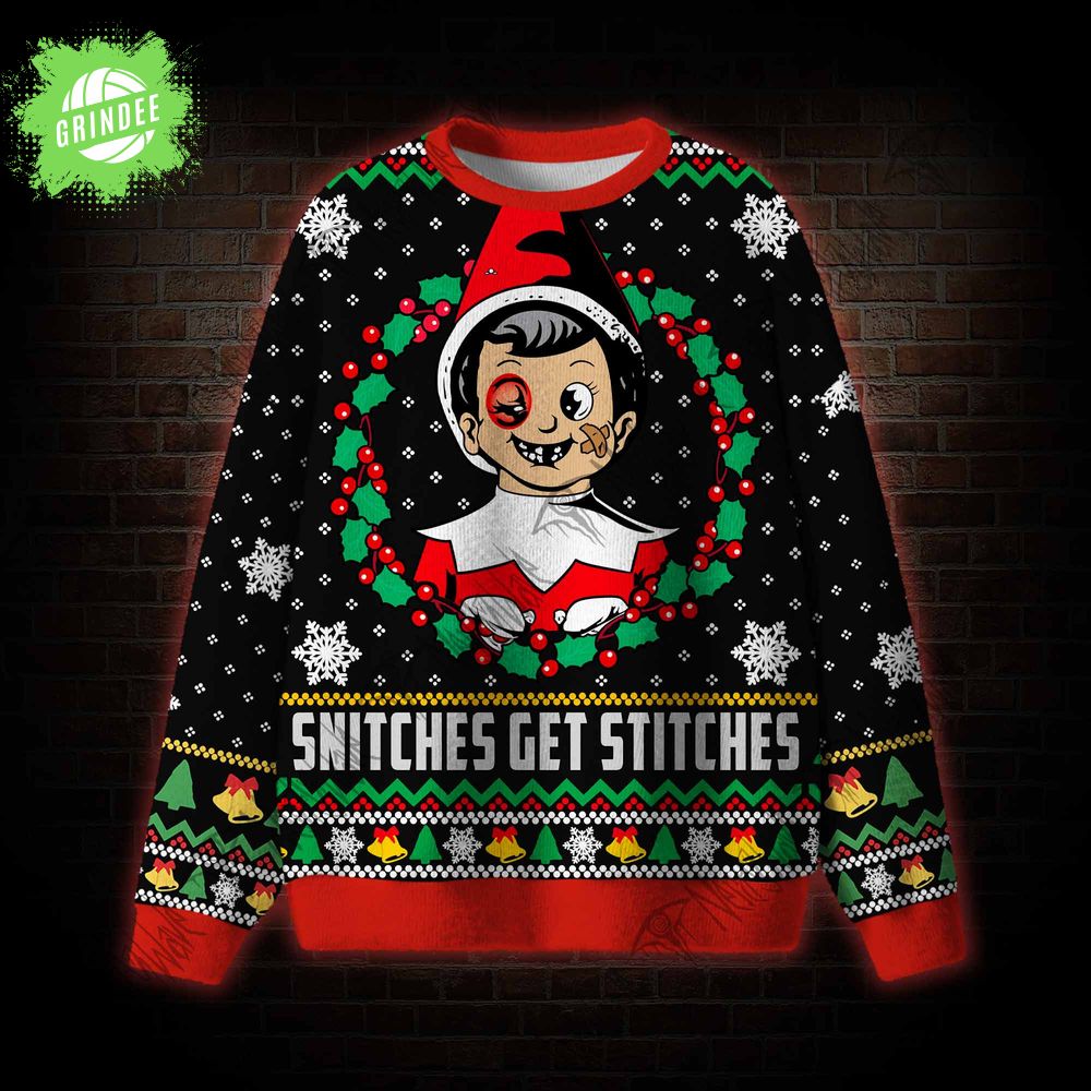 Snitches Get Stitches Vintage Ugly Sweatshirt Snitches Get Stitches Vintage Ugly Sweatshirt