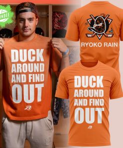 Special New Ryoko Rain x Anaheim Ducks Tshirt