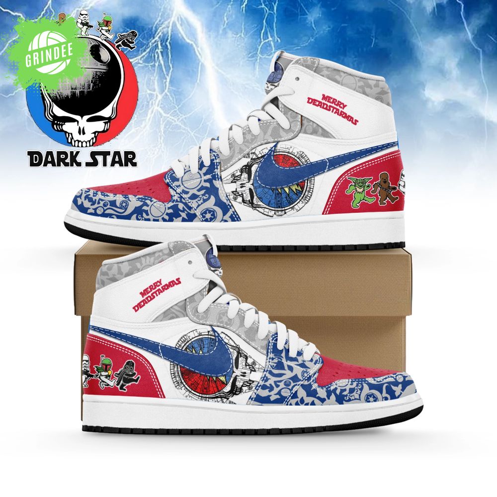 Star Wars x Grateful Dead x Christmas AJ1 High Sneakers Shoes For Men And Women Star Wars x Grateful Dead x Christmas AJ1 High Sneakers Shoes For Men And Women