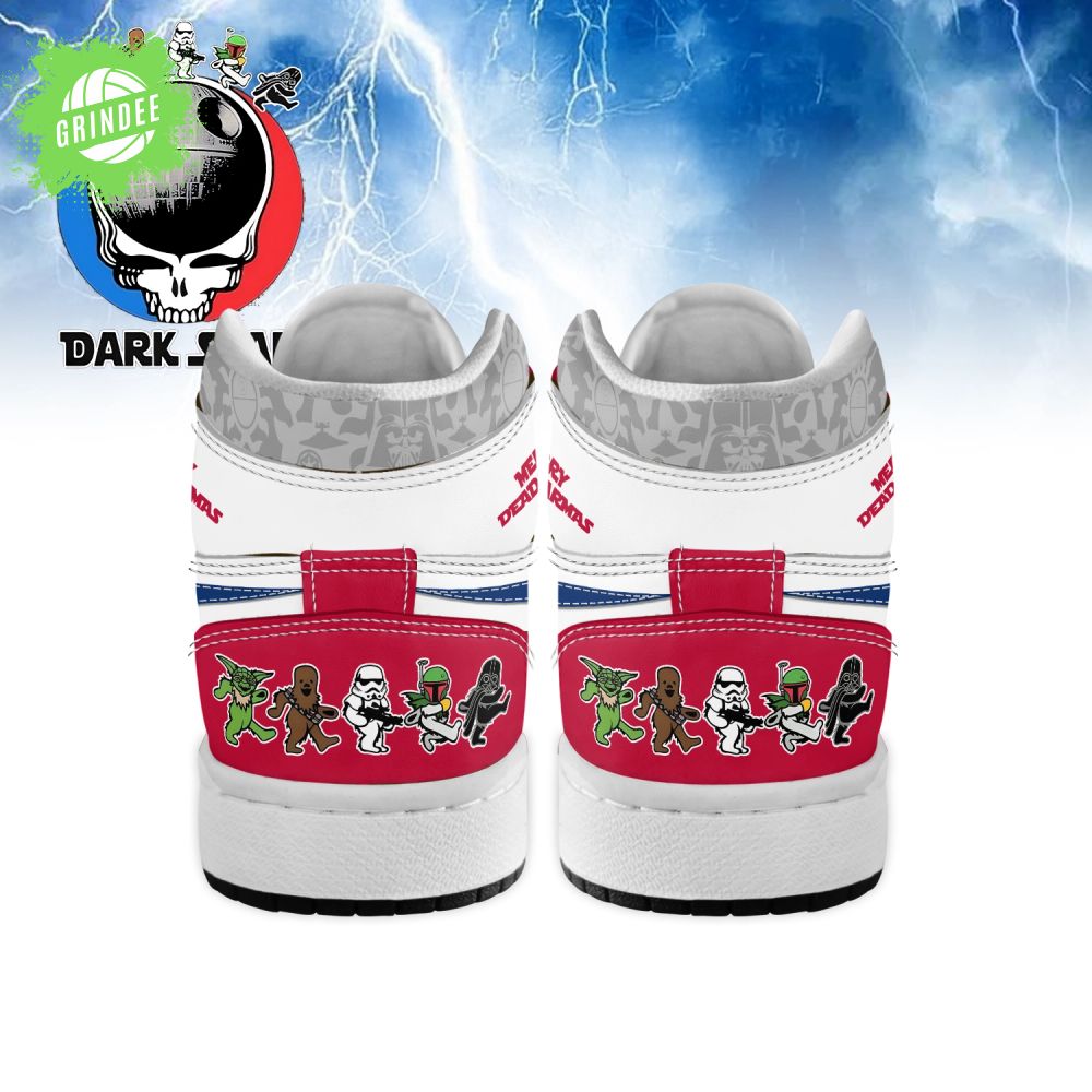 Star Wars x Grateful Dead x Christmas AJ1 High Sneakers Shoes For Men And Women Star Wars x Grateful Dead x Christmas AJ1 High Sneakers Shoes For Men And Women