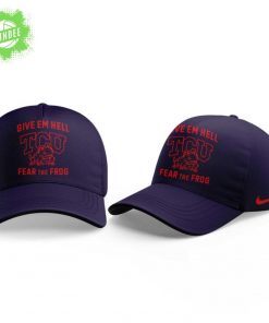 TCU Give em Hell, Fear the Frog Combo Shirt
