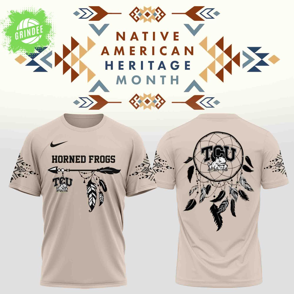 TCU Horned Frogs x Native American Heritage Month Tee TCU Horned Frogs x Native American Heritage Month Tee
