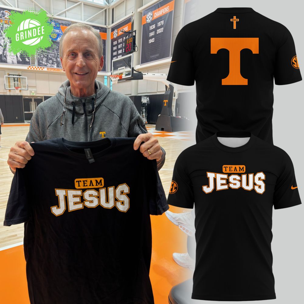 Tennessee Volunteers Basketball Team Jesus Tshirt Tennessee Volunteers Basketball Team Jesus Tshirt