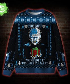 The Gift You Opened It We Came to Party Ugly Sweat