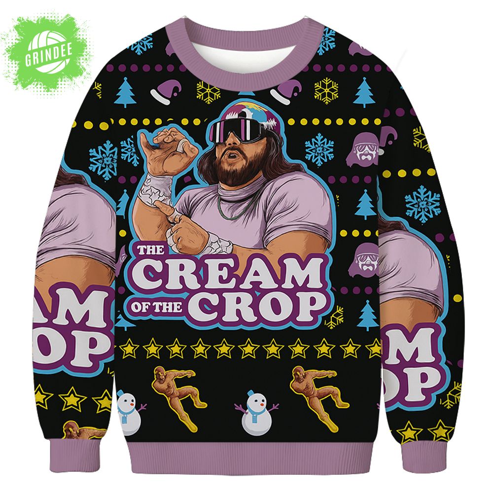 The Jesus of the Crop Christmas Ugly Sweat The Jesus of the Crop Christmas Ugly Sweat