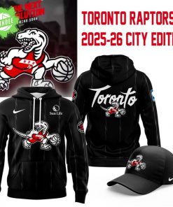 Toronto Raptors 2025-26 City Edition Hoodie