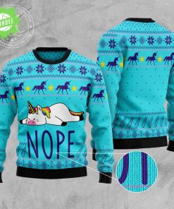 Unicorn Nope – Ugly Christmas Sweat