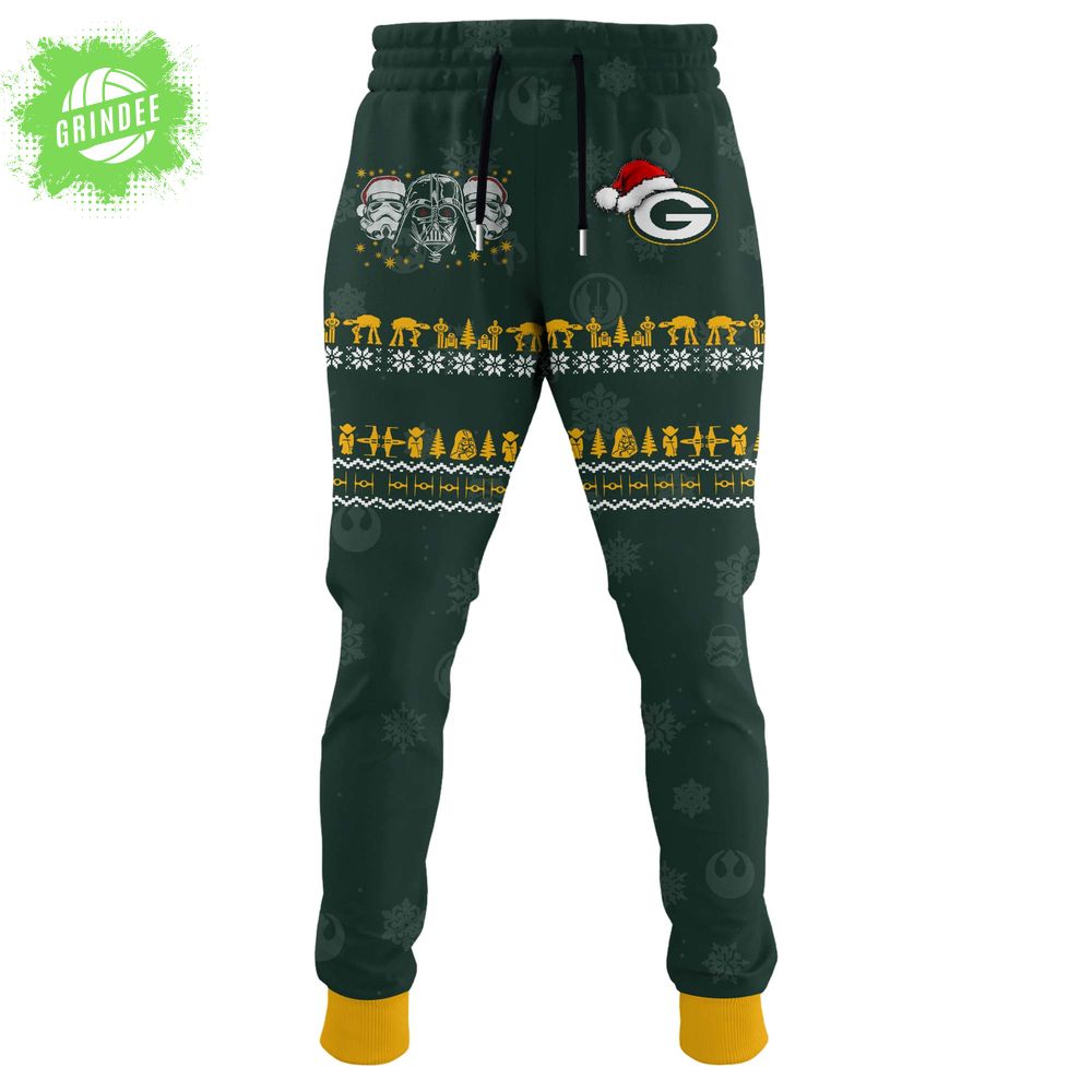 Unisex Packers Merry Christmas The Force Edition Hoodie Unisex Packers Merry Christmas The Force Edition Hoodie