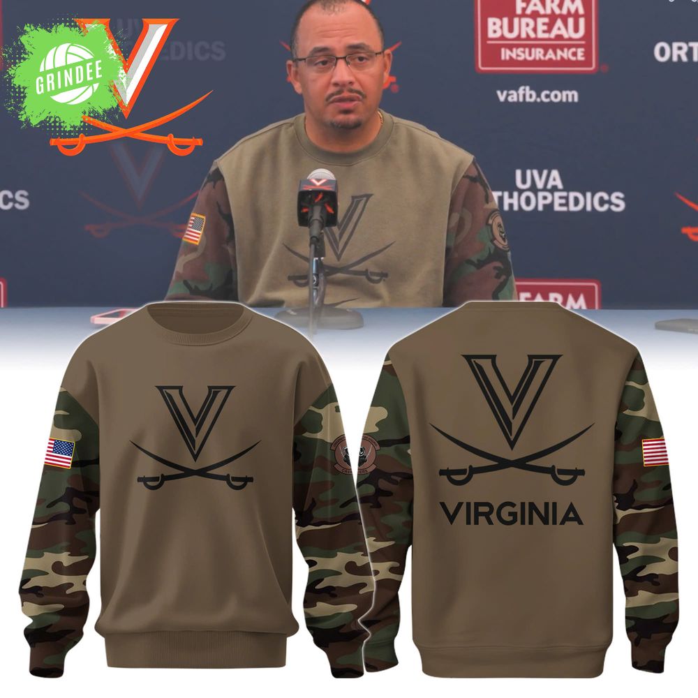 Virginia Football Camo Sweatshirt Limited Edition Virginia Football Camo Sweatshirt Limited Edition