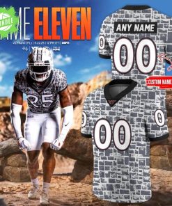 Virginia Tech Football From Quarry To Kickoff 2025 Combo Jersey Custom