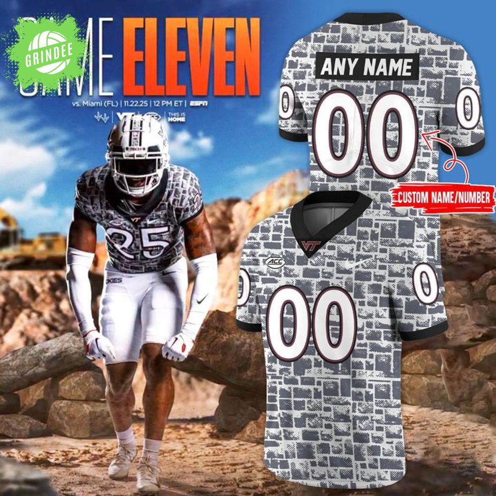 Virginia Tech Football From Quarry To Kickoff 2025 Combo Jersey Custom Virginia Tech Football From Quarry To Kickoff 2025 Combo Jersey Custom