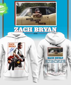 Zach Bryan “With Heaven On Tour” 2026 Collection W Hoodie