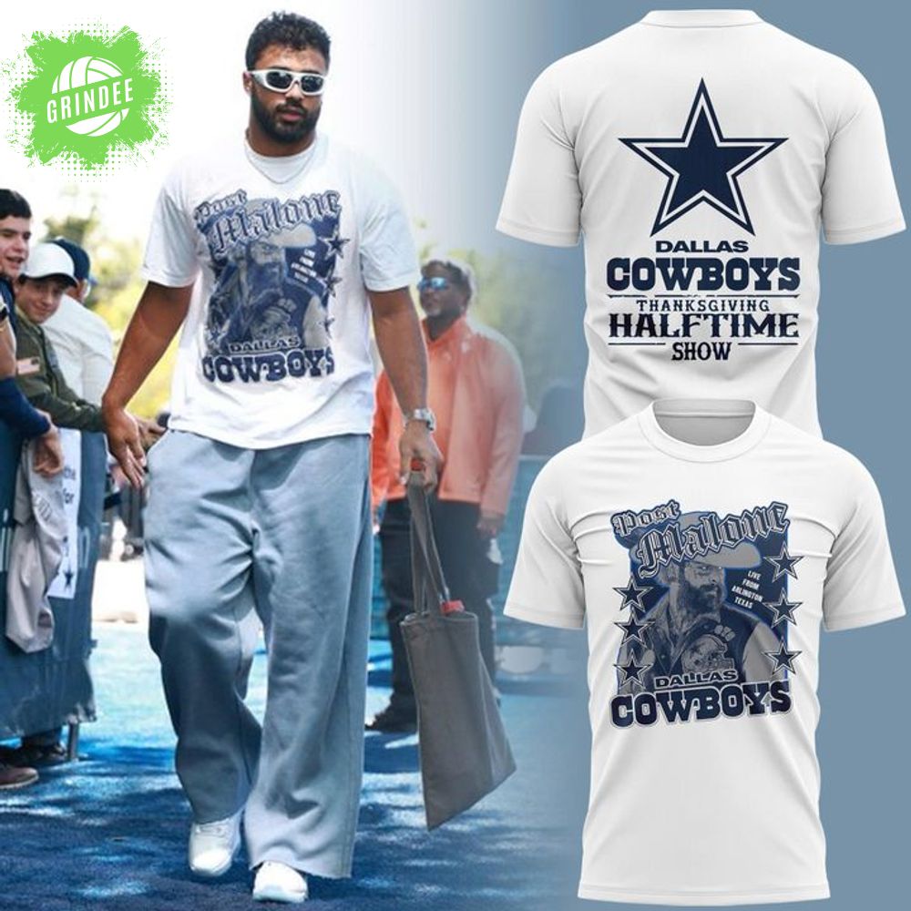 2025 Limited Edition Dallas Cowboys x Post Malone T-Shirt 2025 Limited Edition Dallas Cowboys x Post Malone T-Shirt