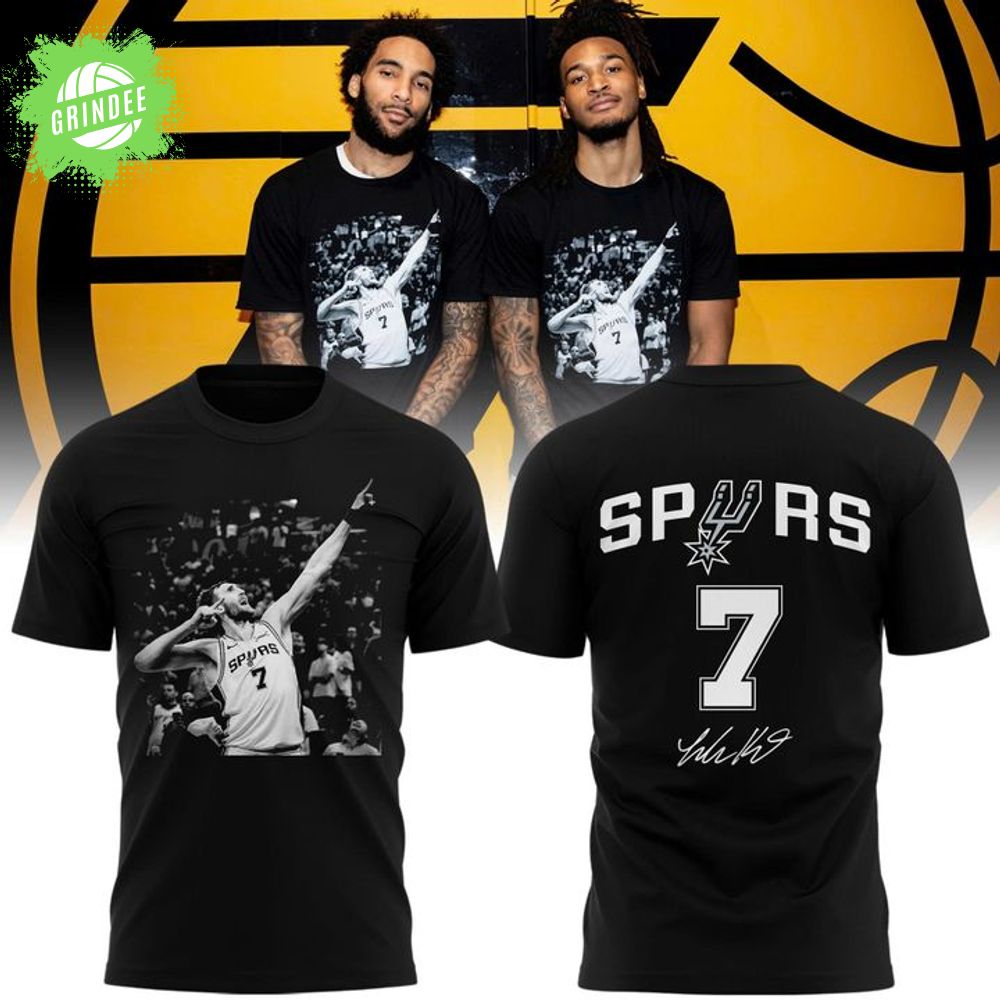 2025 Limited edition t-shirt "Luke Kornet" San Antonio Spurs for fans 2025 Limited edition t-shirt "Luke Kornet" San Antonio Spurs for fans