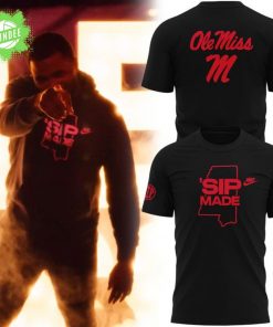 2025 Ole Miss “Sip Made” Black T-Shirt