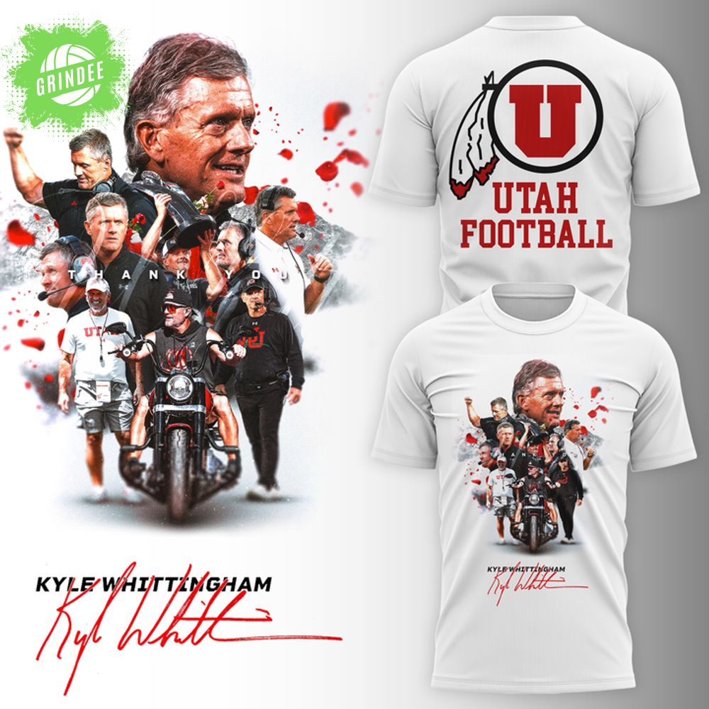 2025 Utah Football Kyle Whittingham T-Shirt 2025 Utah Football Kyle Whittingham T-Shirt