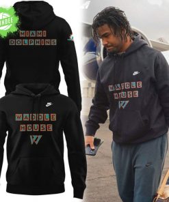 2025 “WADDLE HOUSE” Miami Dolphins Collection Black Hoodie