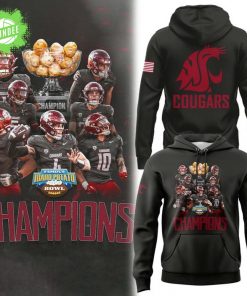 2025 Washington State Cougars “IDAHO POTATO BOWL” Champions Hoodie