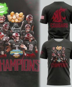 2025 Washington State Cougars “IDAHO POTATO BOWL” Champions T-Shirt