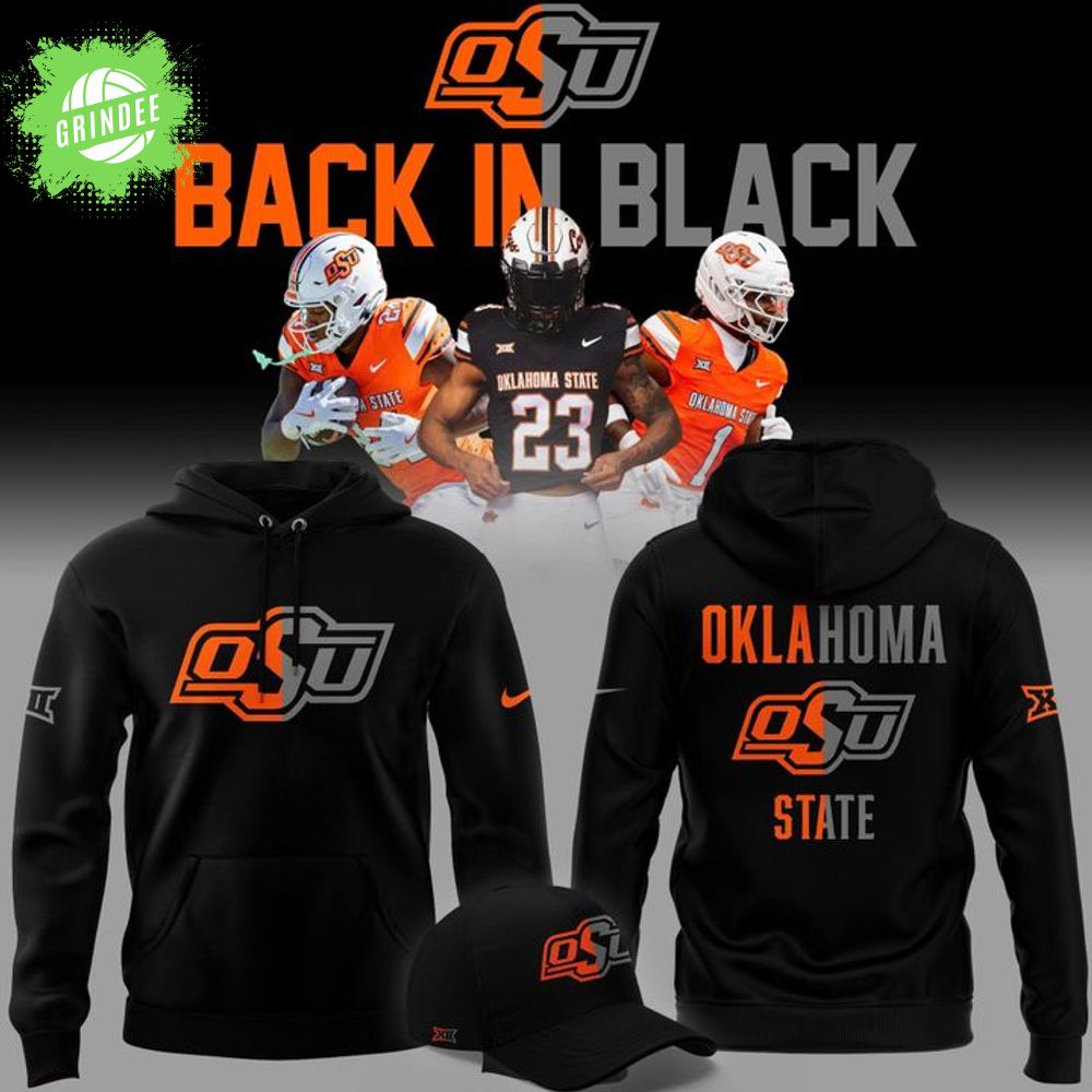 2025 limited edition Hoodie OSU Cowboy Football "Back In Black" 2025 limited edition Hoodie OSU Cowboy Football "Back In Black"