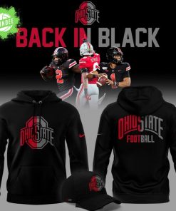 2025 limited edition Hoodie Ohio State Football “Back In Black”
