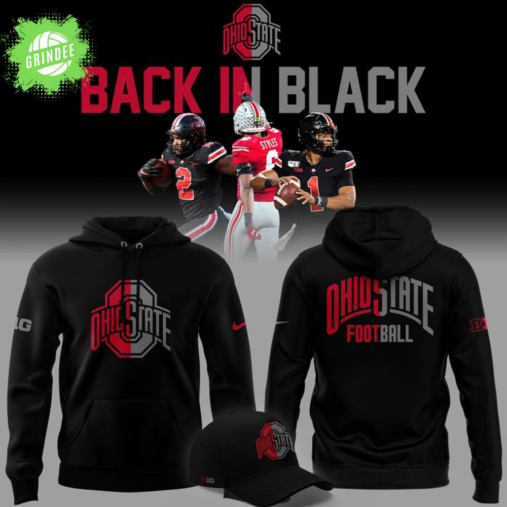 2025 limited edition Hoodie Ohio State Football "Back In Black" 2025 limited edition Hoodie Ohio State Football "Back In Black"