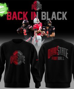 2025 limited edition sweatshirt Ohio State Football “Back In Black”