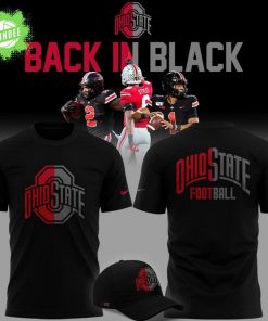 2025 limited edition t-shirt Ohio State Football “Back In Black”