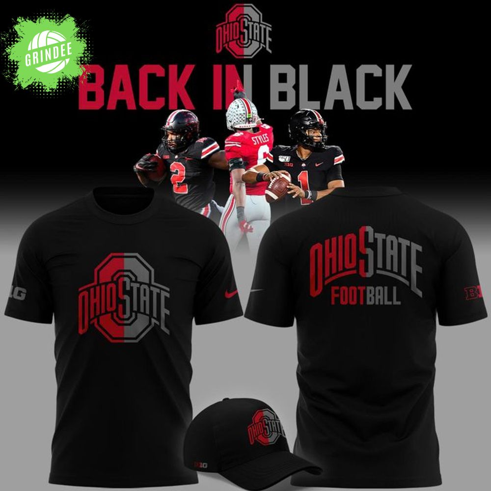 2025 limited edition t-shirt Ohio State Football "Back In Black" 2025 limited edition t-shirt Ohio State Football "Back In Black"