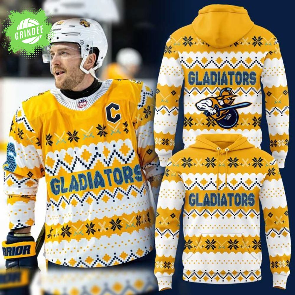 A Gladiators Holiday Details Hoodie A Gladiators Holiday Details Hoodie