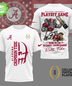 Alabama Crimson Tide | Premium NCAA College Football Playoff Game 3D Shirt