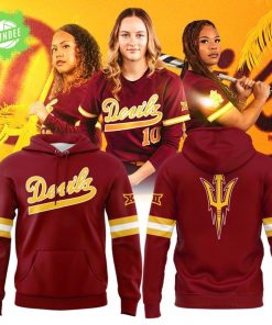 Arizona State Sun Devils Softball Classic Wordmark Hoodie – Limited Edition