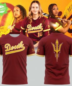 Arizona State Sun Devils Softball Classic Wordmark T-Shirt – Limited Edition