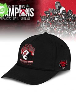 Arkansas State Red Wolves 2025 Xbox Bowl Champions Combo Black T-shirt