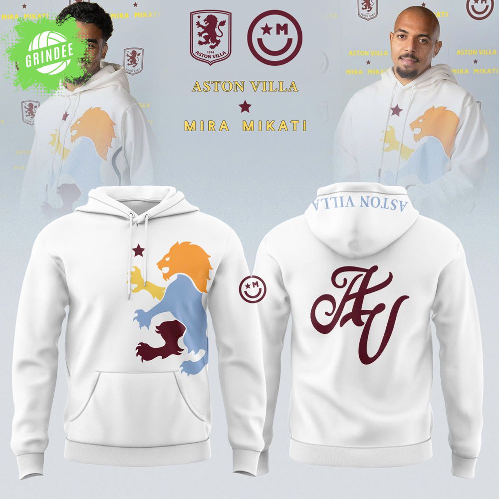 Aston Villa x Mira Mikati Limited Edition Hoodie Aston Villa x Mira Mikati Limited Edition Hoodie