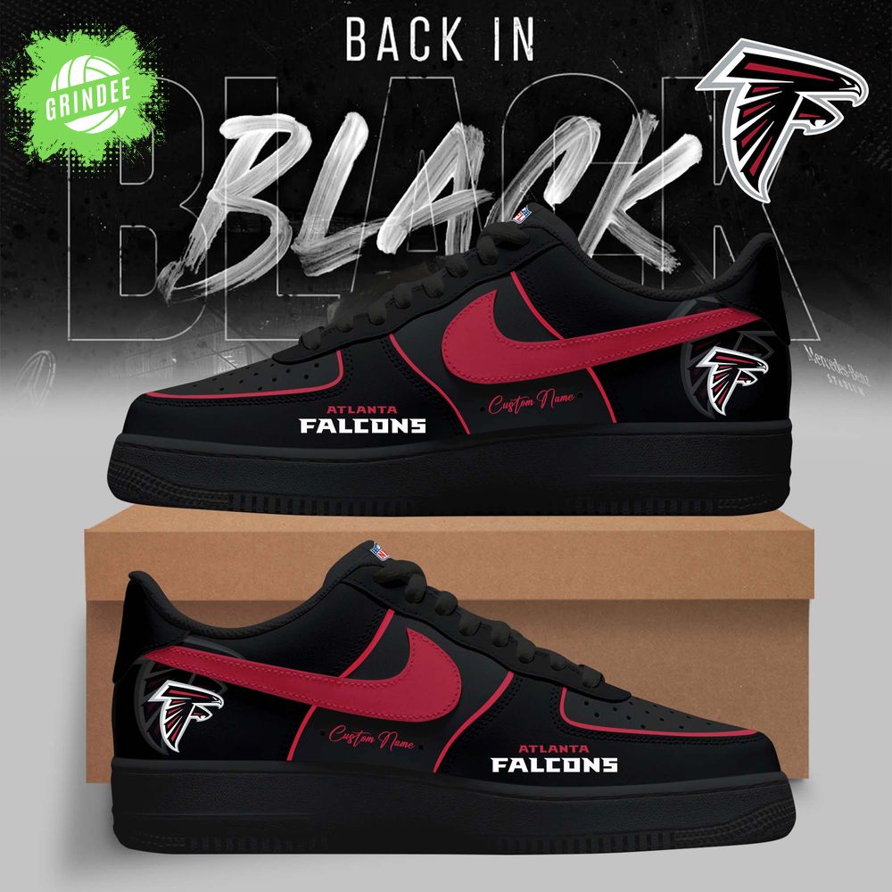 Atlanta Falcons – 2025 Back In Black Limited Edition AF1 Atlanta Falcons – 2025 Back In Black Limited Edition AF1