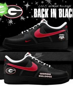 Back In Black Georgia Bulldogs 2025 AF1 Special Edition