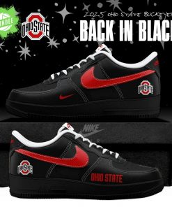 Back In Black Ohio State Buckeyes 2025 AF1 Special Edition