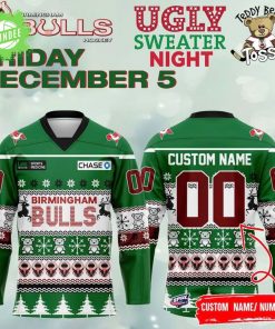 Birmingham Bulls 2025 Ugly Sweater Night Jersey