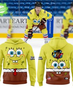 Bloomington Bison SpongeBob Uniform Combo Hoodie