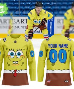 Bloomington Bison SpongeBob Uniform Combo Jersey Custom Name, Number