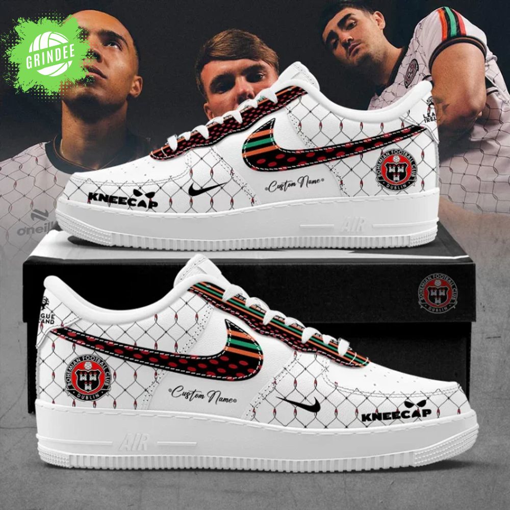Bohemian FC Our 2026 Away AF1 Sneakers Limited Edition Bohemian FC Our 2026 Away AF1 Sneakers Limited Edition