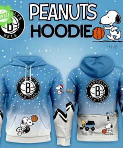 Brooklyn Nets Basketball Peanuts Hoodie 2025 Limited Edition-3D Unisex Hoodie