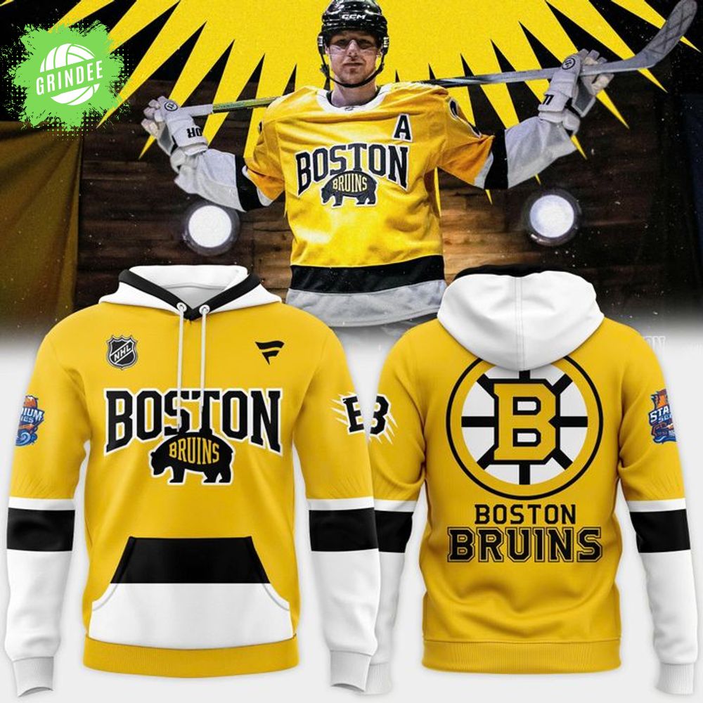 Bruins 2026 Stadium Series Fanatics Premium Hoodie Bruins 2026 Stadium Series Fanatics Premium Hoodie