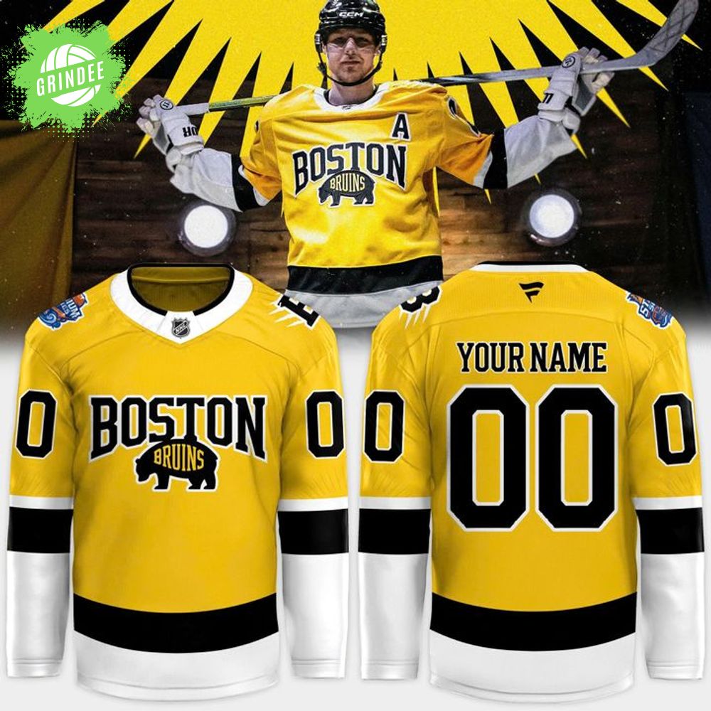 Bruins 2026 Stadium Series Fanatics Premium Jersey (Custom) Bruins 2026 Stadium Series Fanatics Premium Jersey (Custom)