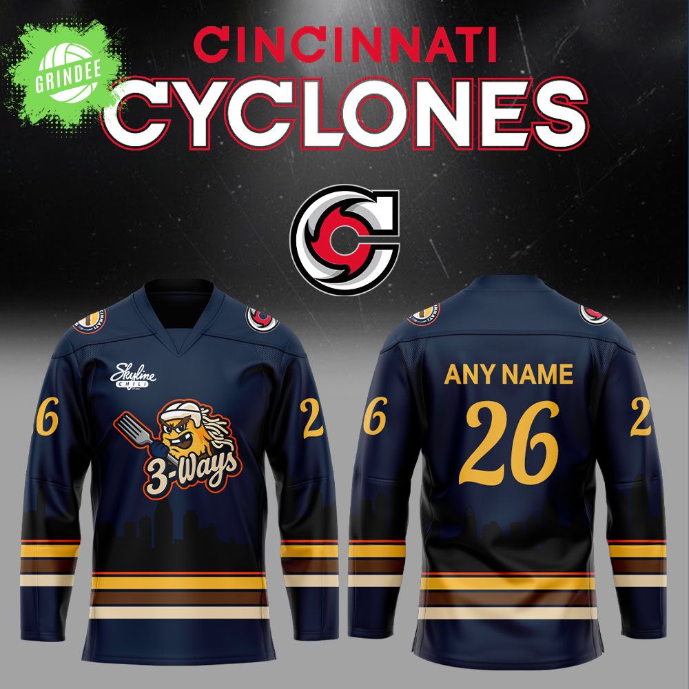 C Cyclones 3-Ways 2026 Combo Hockey Jersey Custom Name, Number C Cyclones 3-Ways 2026 Combo Hockey Jersey Custom Name, Number